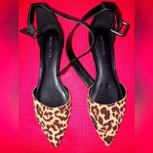 Marc Fisher leopard print flats